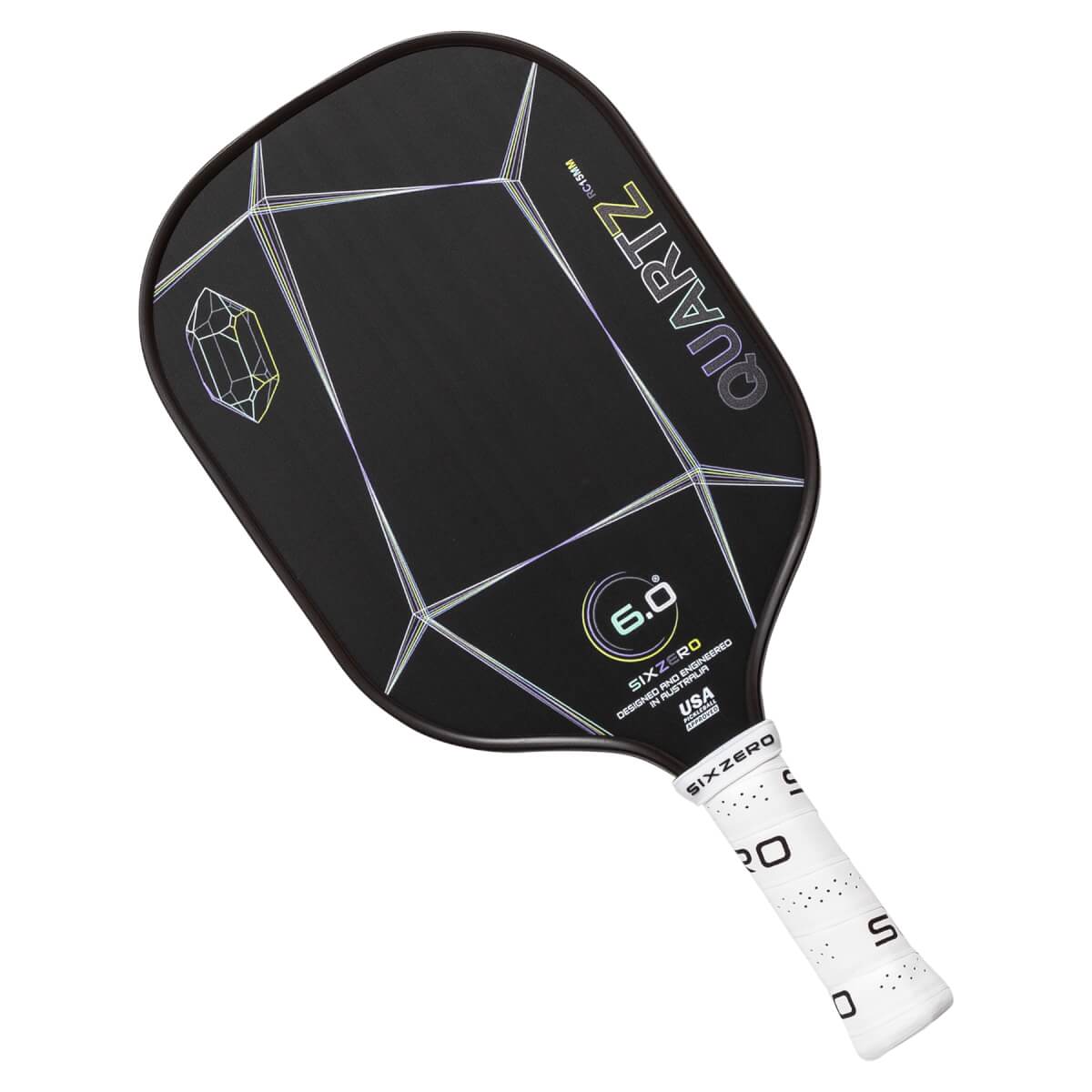 Six Zero Quartz 15mm Carbon Fiber Pickleball Paddle: Image #446451