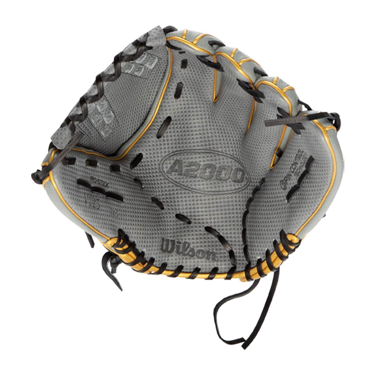 Wilson A2000 SuperSkin V125 Spin Control 12.5" Fastpitch Softball Glove: WBW100441125: Image #406019