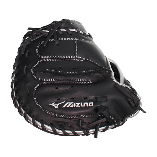 Mizuno MVP Prime SE 34'' Baseball Catcher's Mitt: GXC50PSE8 Black/Silver: Image #380488