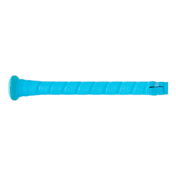 Close-up of the light blue textured grip and knob featuring the words POWER and POWER CONTROL.