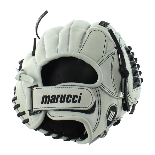Marucci Adjustable 12.5" Fastpitch Softball Glove: MFGSB1250SV-GY/BK: Image #316287
