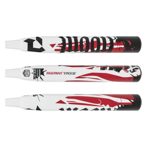 Batte De Softball Demarini Juggernaut 34 Pouces - 27 Oz - Composite - Noir
