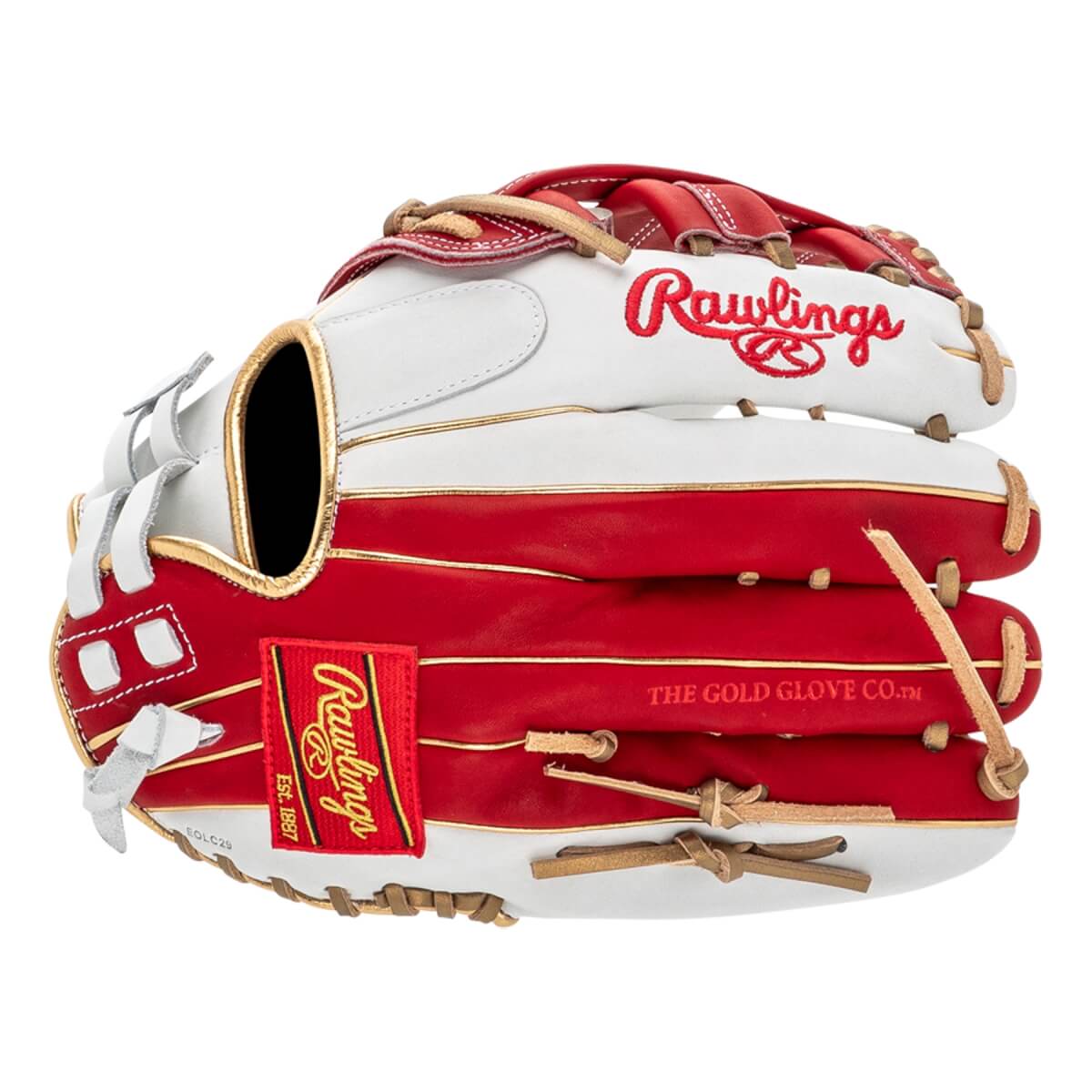 Rawlings Liberty Advanced Color Series 4.0 12.75" Fastpitch Softball Glove: RLA1275-6WSG: Image #450522