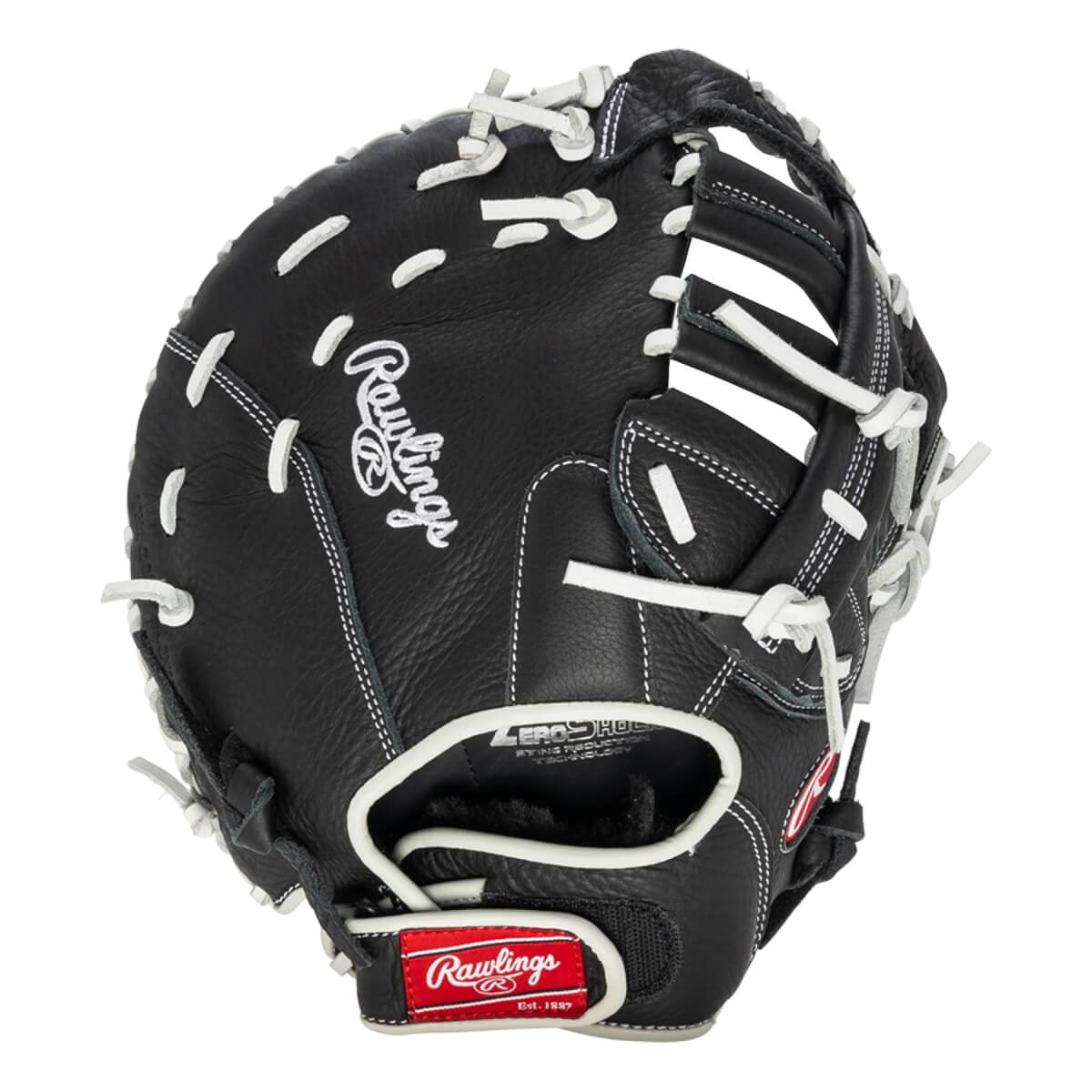Rawlings Shut Out 12" Youth Fastpitch Softball First Base Mitt: RSOFBM12: Image #435121