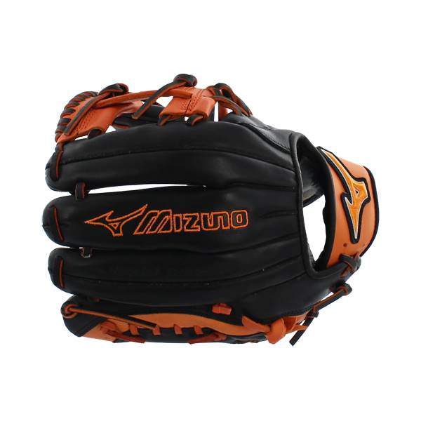 Mizuno MVP Prime SE Baseball Glove: GMVP1154PSE4- Black/Orange: Image #308965