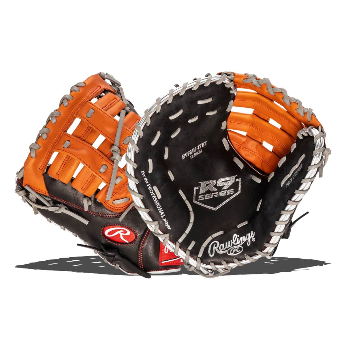Rawlings R9 ContoUR Fit 12" Youth Baseball First Base Mitt (R9FMU17BT)