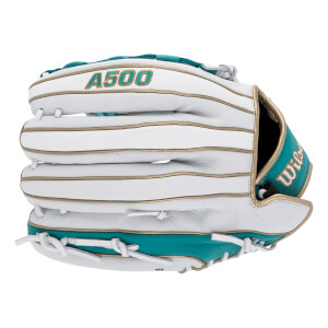 Wilson A500 Siren 12.5" Youth Fastpitch Softball Glove: WBW101422125: Image #449283