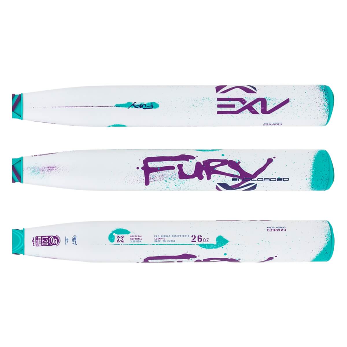 Axe Fury 13" Endloaded USSSA Slow Pitch Softball Bat: L154P-E: Image #454452