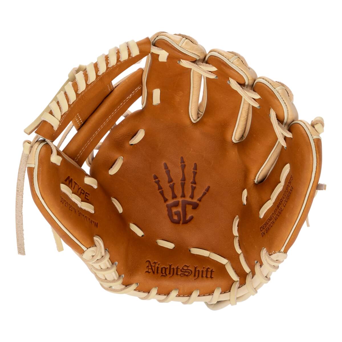 Marucci Nightshift Western Saddle 11.75" Baseball Glove: MFGNTSHFT0203: Image #440615