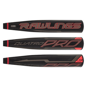 Rawlings Quatro Pro BBCOR Baseball Bat: BB1Q3: Image #416796