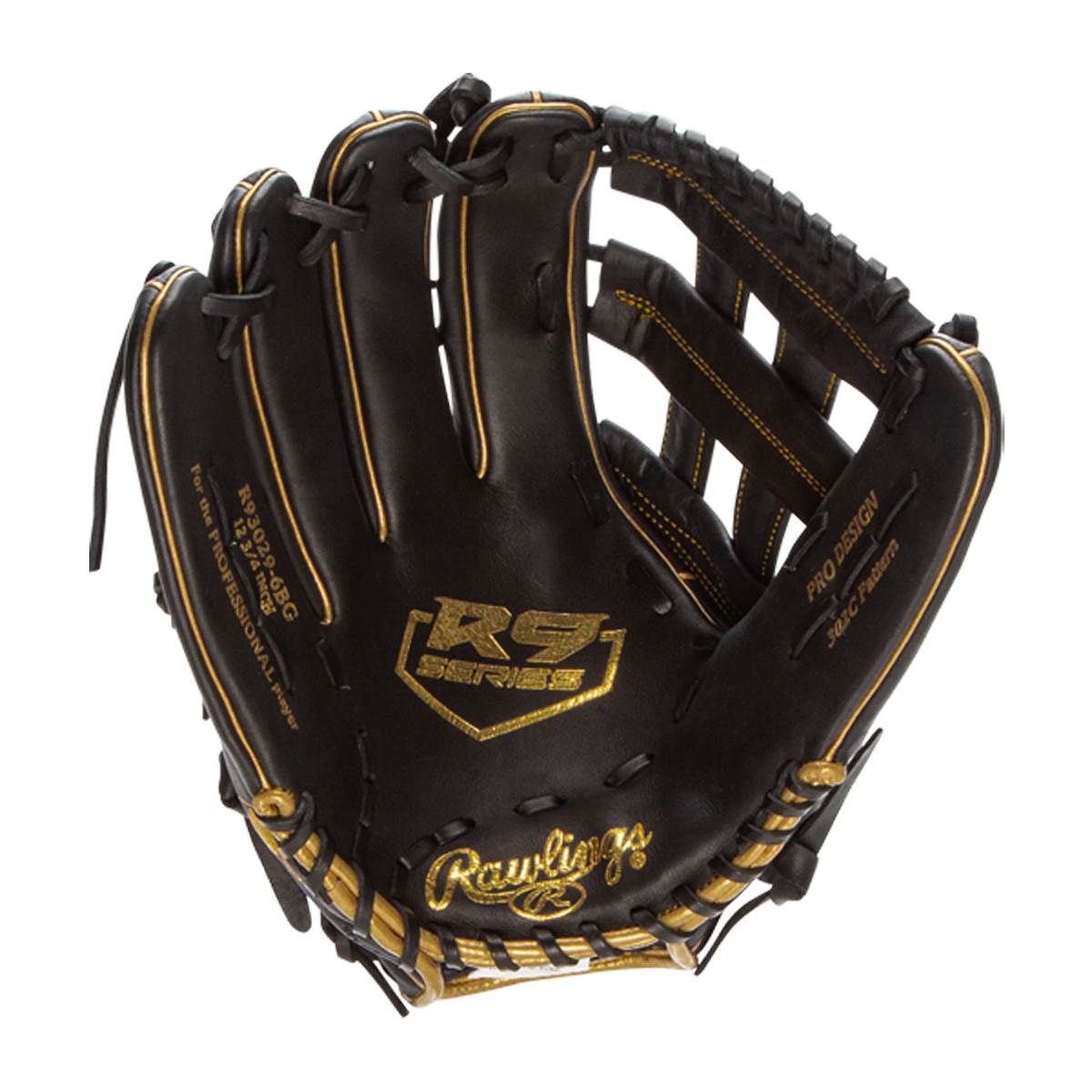 Rawlings R9 12.75" Baseball Glove: R93029-6BG: Image #410222