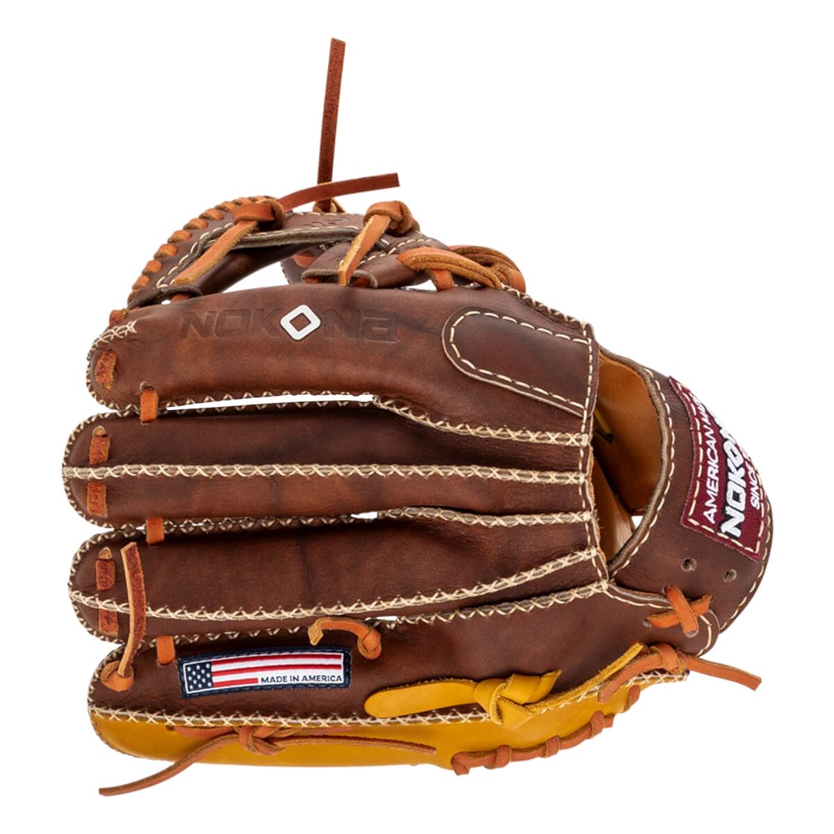 Nokona EdgeX Gold Rush 11.5" Baseball Glove: EDGEXGR1150I: Image #441640
