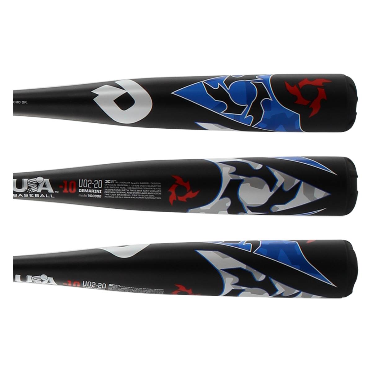 2020 DeMarini Voodoo ONE 10 USA Baseball Bat WTDXUO220