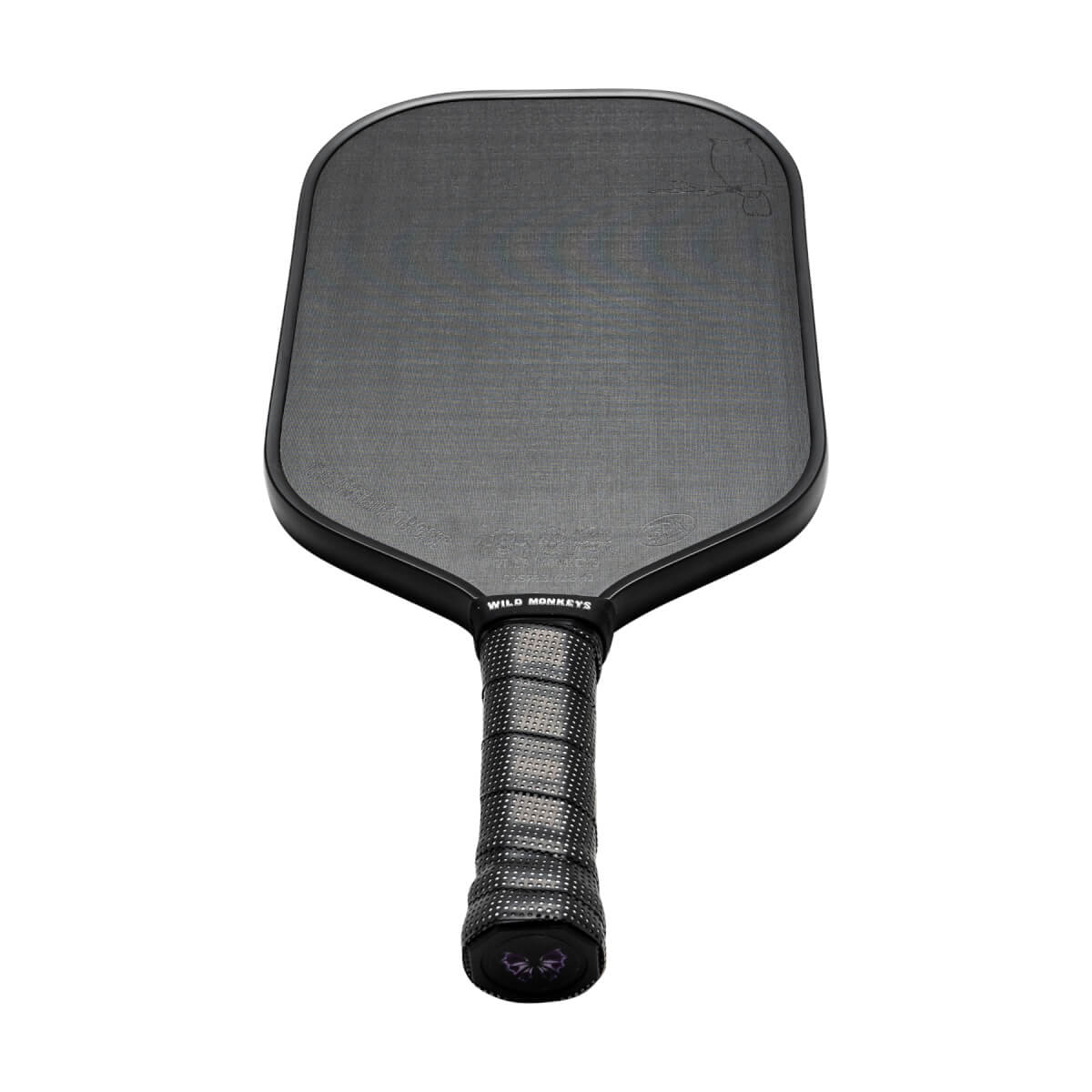 Wild Monkeys Nightshade Ghost Carbon Fiber Pickleball Paddle: Image #433849