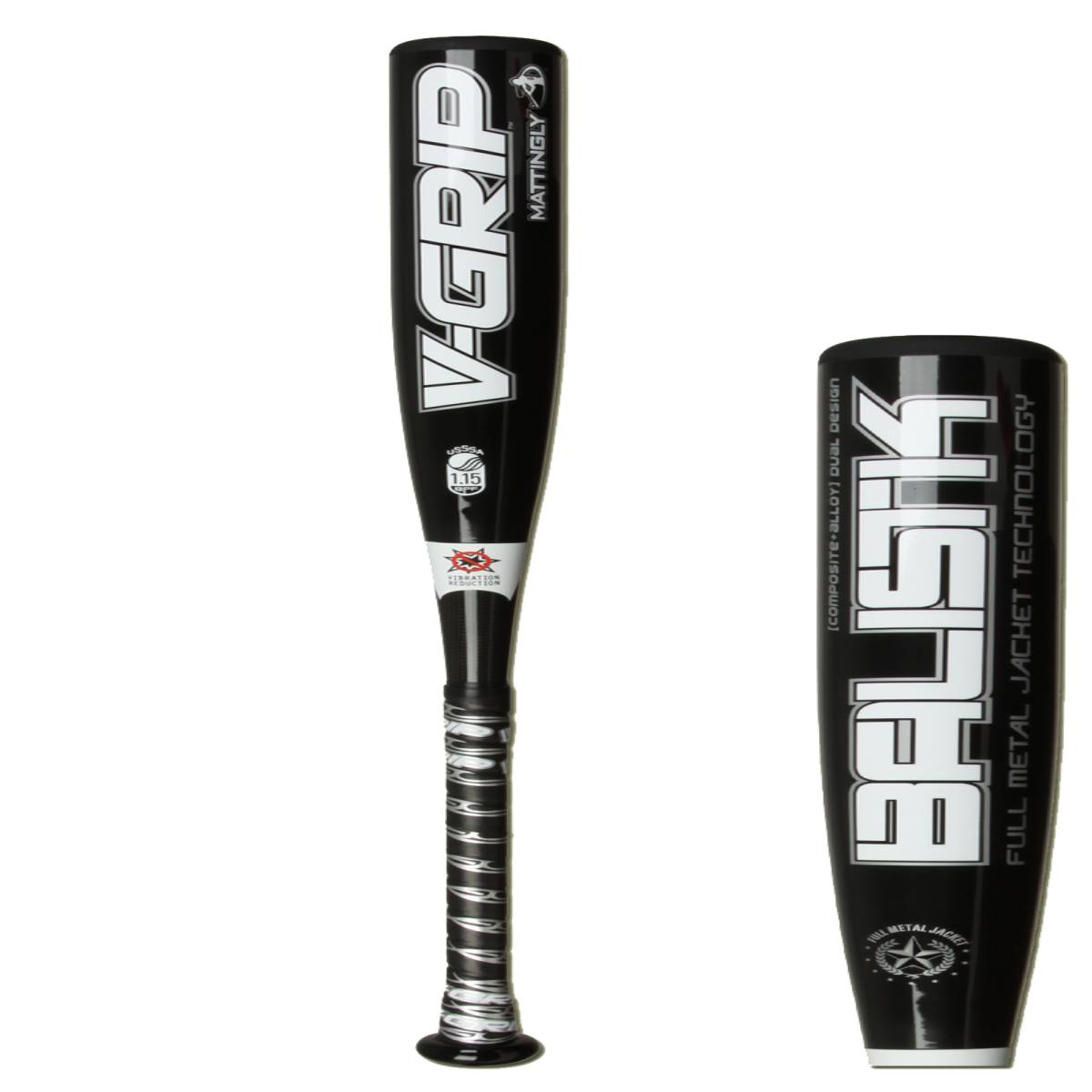 Mattingly Balistk VGrip Senior League Baseball Bat BTVSL *Demo No