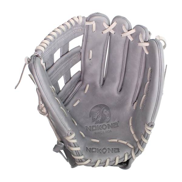 Nokona American Kip 12.5" Fastpitch Softball Glove: A-V1250HGR: Image #387441