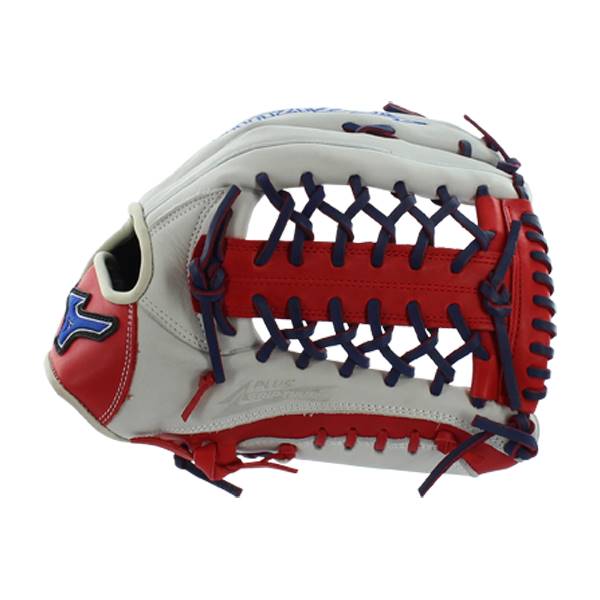 Mizuno MVP Prime SE 12.75" Outfield Baseball Glove GMVP1277PSE4 Silver / Red / Royal