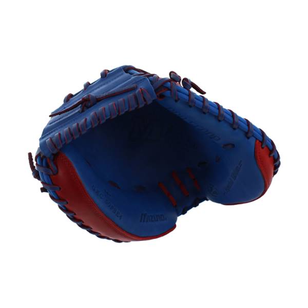 Mizuno MVP Prime SE Catchers Mitt: GXC50PSE4- Royal/Red: Image #309148