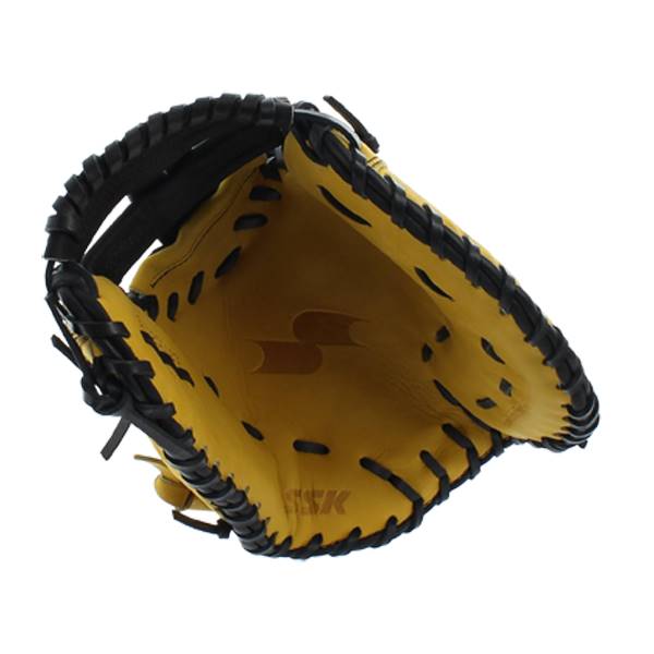 SSK Select Pro Series Tan/Red Baseball First Base Mitt: S16200FB3TL: Image #309659