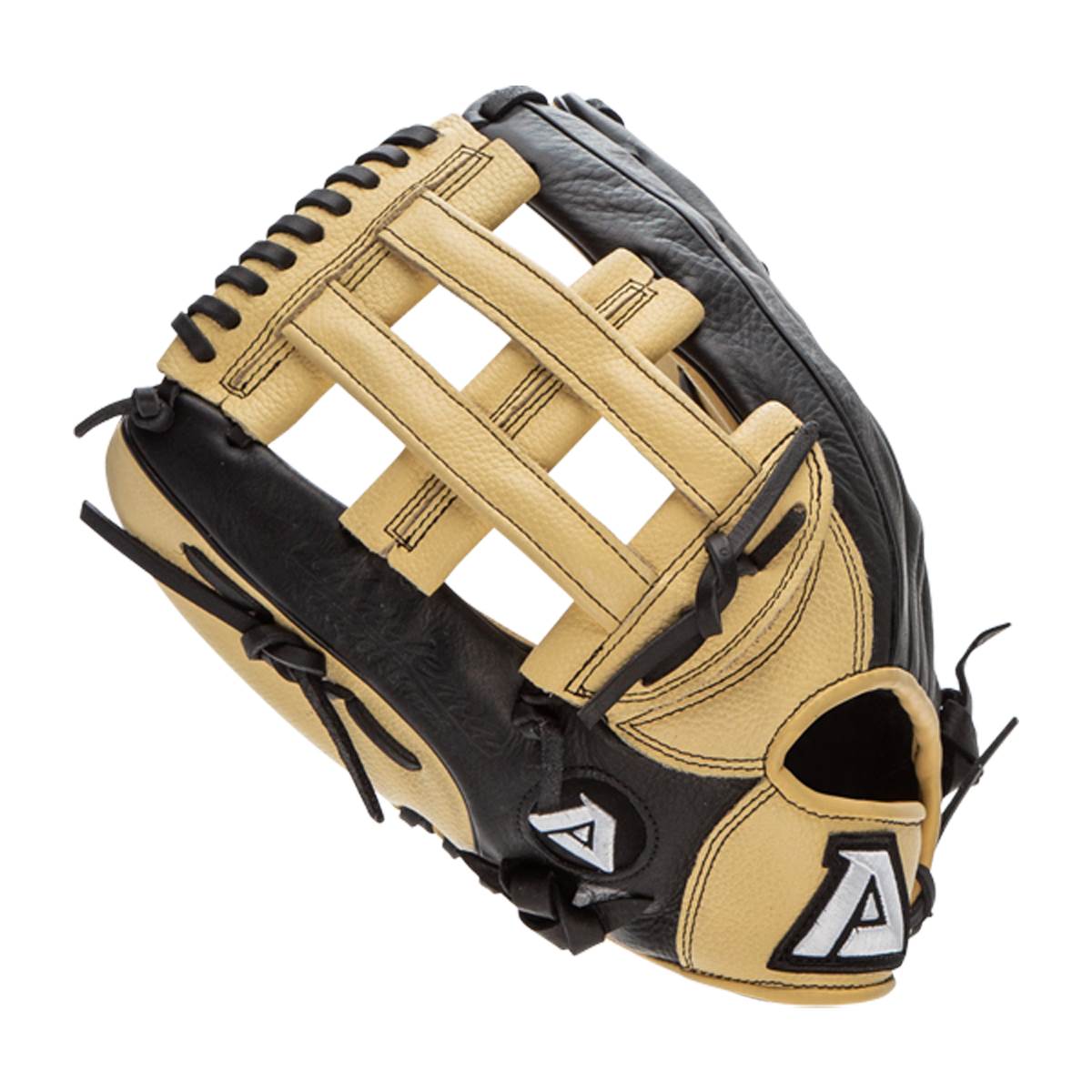 Akadema ProSoft 12.5 Inch First Base Baseball Glove - Single Post Double Bar Web (Left Hand Throw)