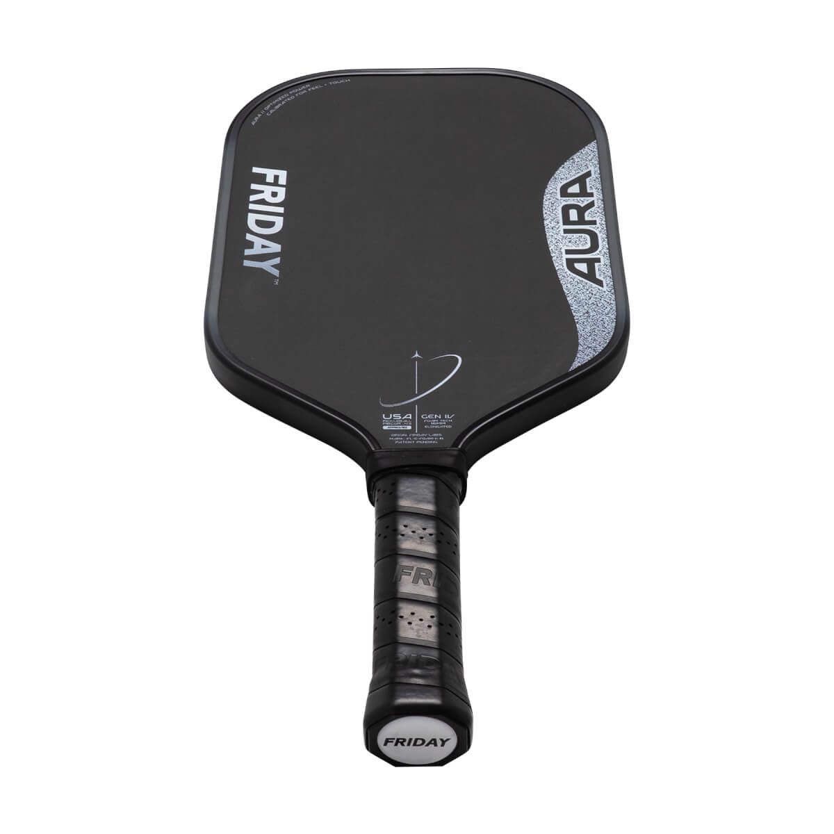 Friday Pickleball Aura Elongated Carbon Fiber Pickleball Paddle: Image #469208