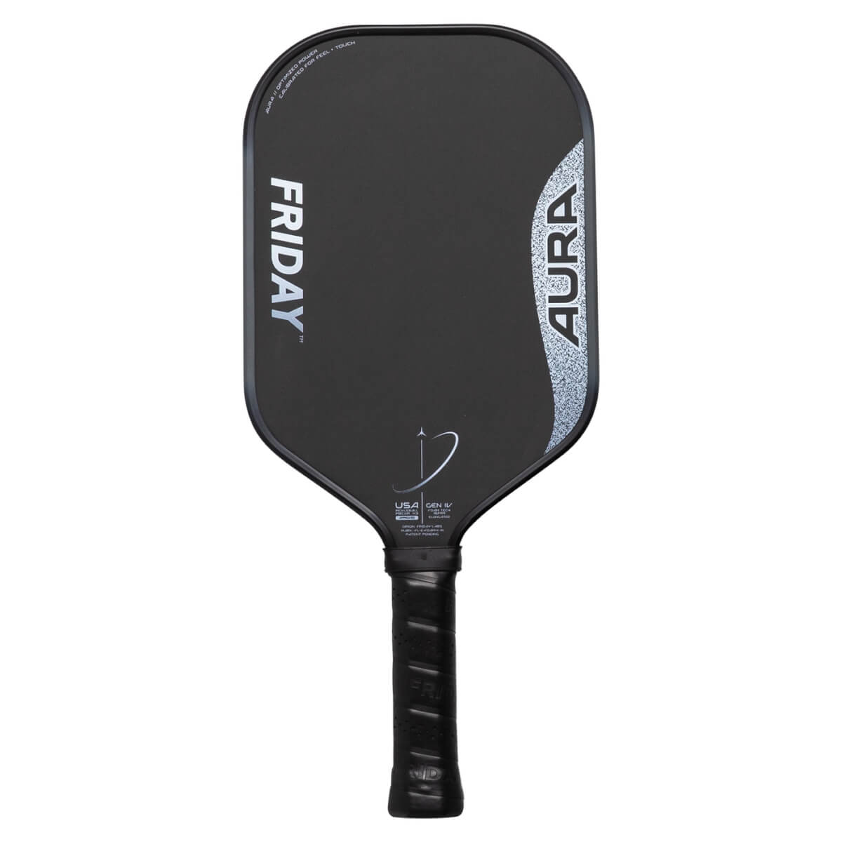 Friday Pickleball Aura Elongated Carbon Fiber Pickleball Paddle: Image #469200