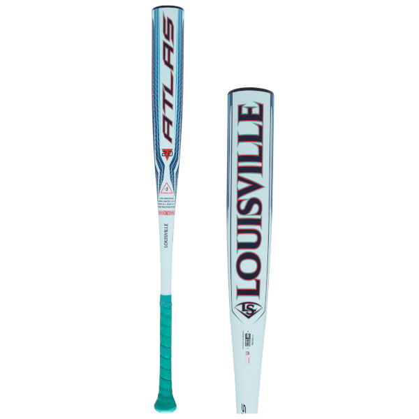 Light blue Louisville Slugger Atlas 2.0 BBCOR baseball bat product photo