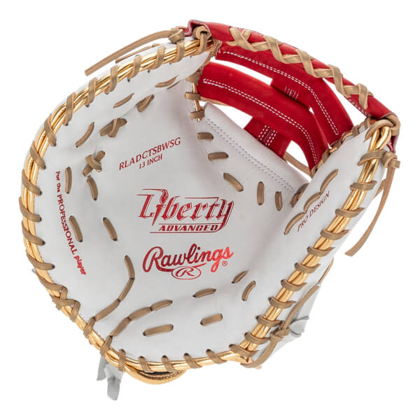 Rawlings Liberty Advanced Color Series 4.0 13" Fastpitch Softball First Base Mitt: RLADCTSBWSG: Image #450487