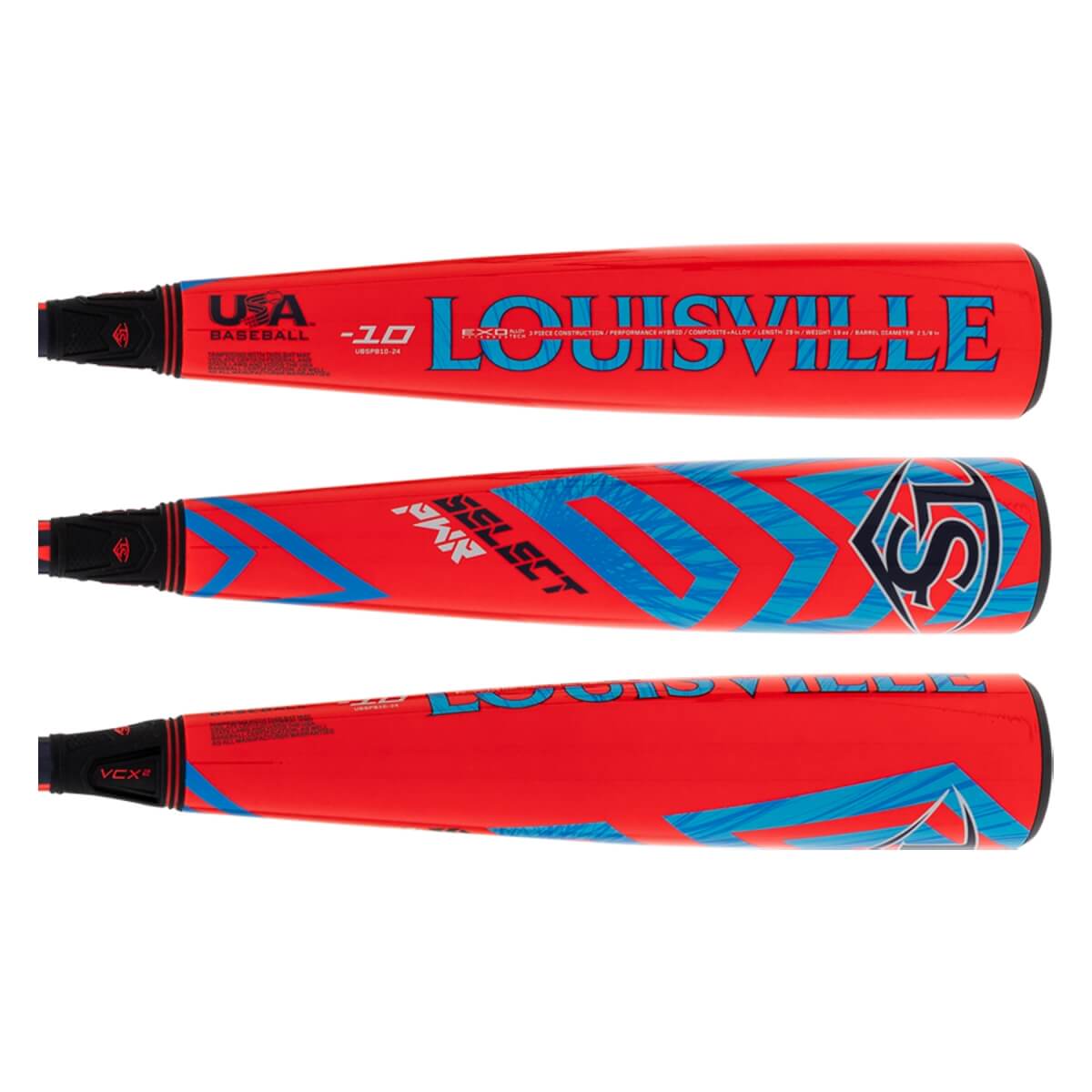 2024 Louisville Slugger Select PWR 10 USA Baseball Bat (WBL2818010