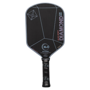 Six Zero Infinity Edgless Black Diamond Power Composite Pickleball Paddle: Image #442370