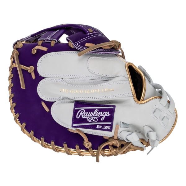 Rawlings Liberty Advanced Color Series 4.0 34" Fastpitch Softball Catcher's Mitt: RLACM34FPWPUG: Image #451210