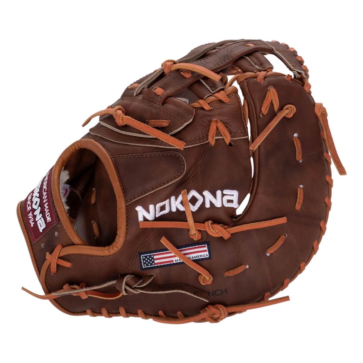 Nokona Walnut 13" Baseball First Base Mitt: W-N70H: Image #443287