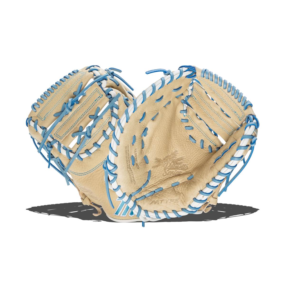Marucci Palmetto Series 13" Fastpitch Softball First Base Mitt: MFGPLM3FP: Image #406094