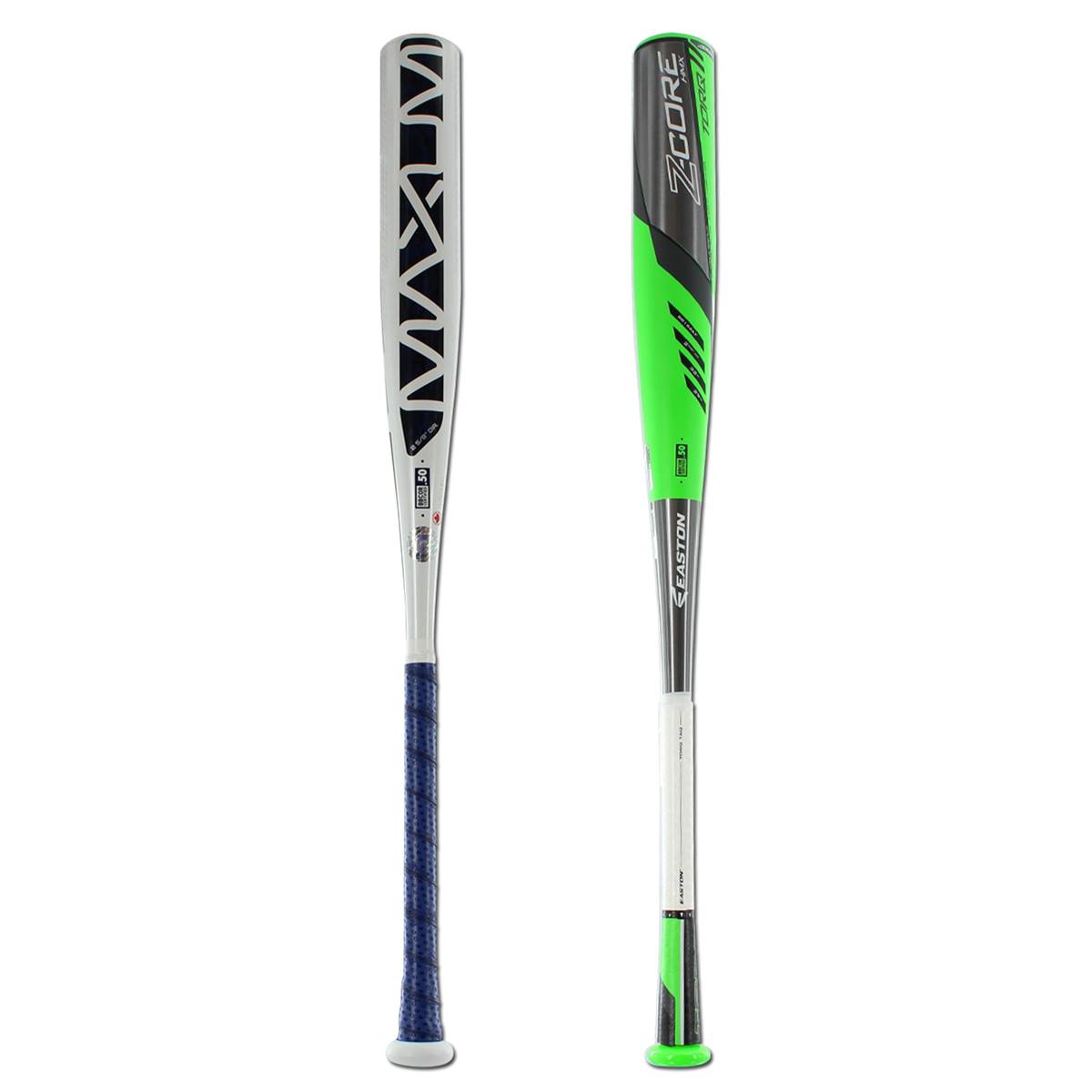 Bat Pack COMBAT MAXUM and Easton ZCORE HMX TORQ BBCOR Baseball Bats