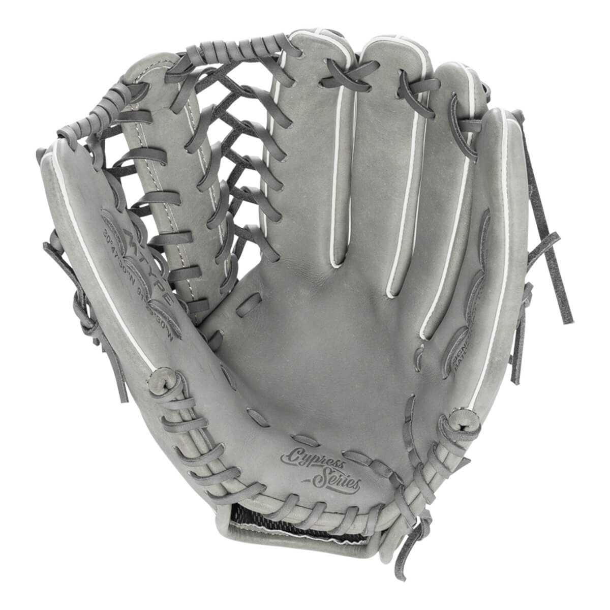 Marucci Cypress 12.75" Baseball Glove: MFG2CY78R1-GY/SL: Image #436742