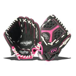 Rawlings Storm 10" Youth Fastpitch Softball Glove: ST1000FPP: Image #316406