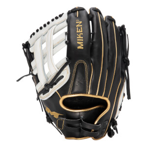 Miken Pro Series Freak Gold 13.5" Slow Pitch Softball Glove: PRO135-BWG: Image #421202