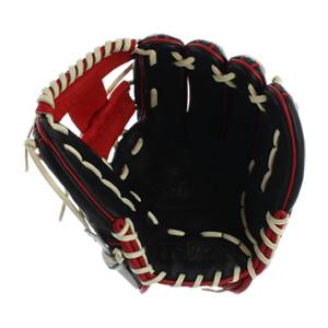 Wilson A2000 Limited Edition Baseball Glove: A2000BBDP15GM Black/Red: Image #308682