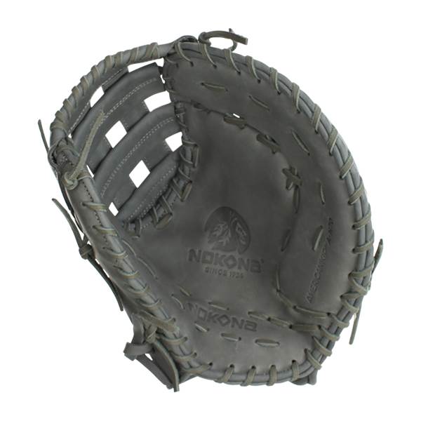 Nokona American Kip 13" Baseball First Base Mitt: A-N70HGR: Image #386276