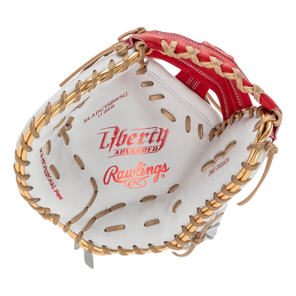 Rawlings Liberty Advanced Color Series 4.0 13" Fastpitch Softball First Base Mitt: RLADCTSBWSG: Image #450491