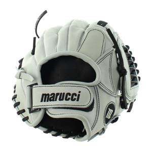 Marucci Adjustable 12.5" Fastpitch Softball Glove: MFGSB1250SV-GY/BK: Image #316287