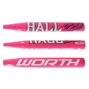 Worth EST Jeff Hall AMP Slowpitch Softball Bat 34 26.5 oz ASA USSSA ISA Red