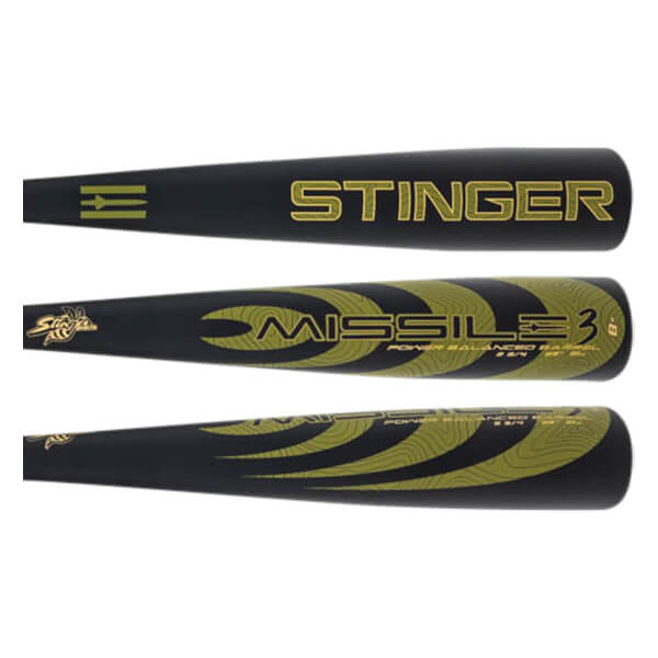 Stinger Missile 3 -8 USSSA Baseball Bat: MISL38: Image #430921