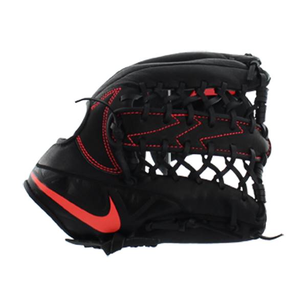 Nike MVP Prospect Black/Red Baseball Glove: BF1727 Youth: Image #308379