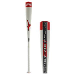 Mizuno Hot Metal -10 USSSA Baseball Bat: SL21HM10