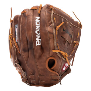 Nokona Classic Walnut 12.5" Fastpitch Softball Glove: WS-1250C: Image #428695