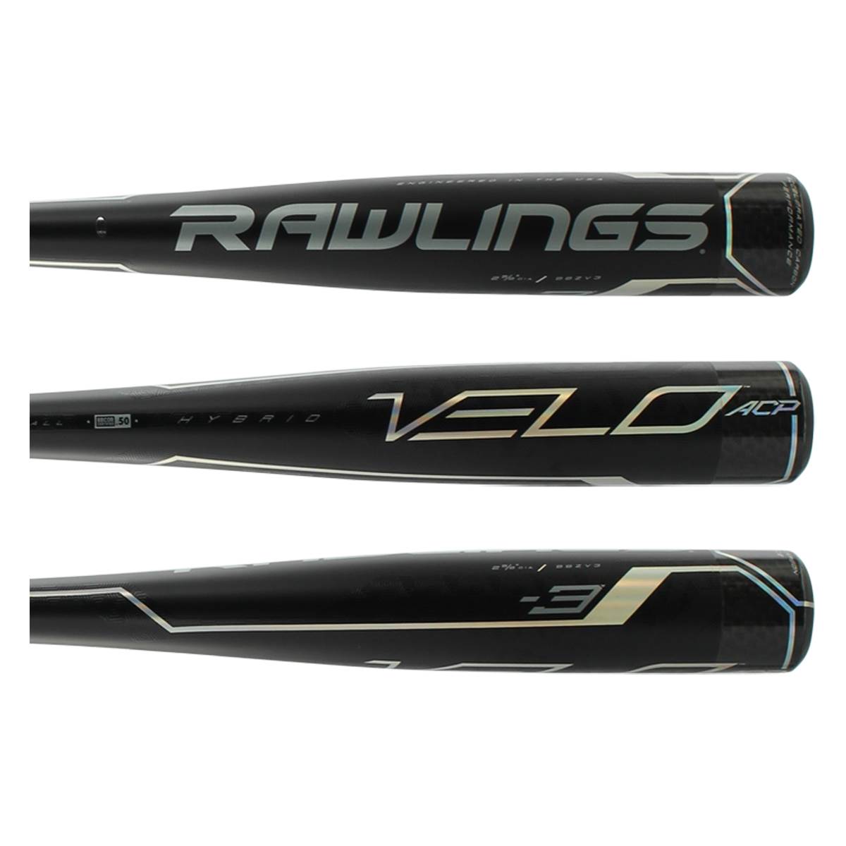 2020 Rawlings VELO ACP BBCOR Baseball Bat (BBZV3)
