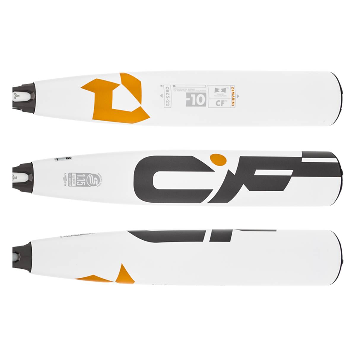 DeMarini CF -10 USSSA Baseball Bat: WTDXCBZ22: Image #409150