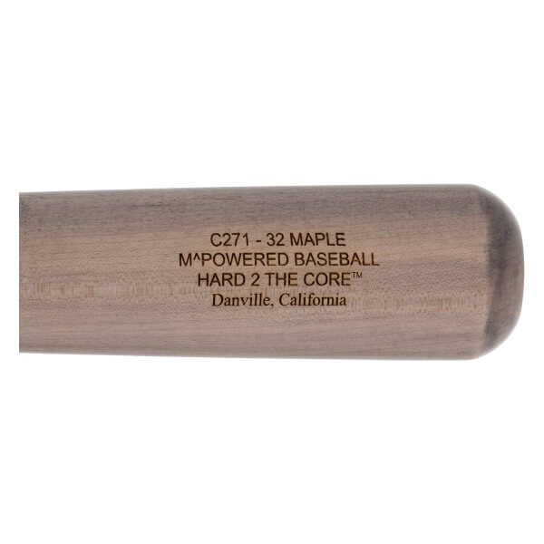 M^Powered H2TC™ Pro Maple Wood Baseball Bat: H2TC271: Image #414570