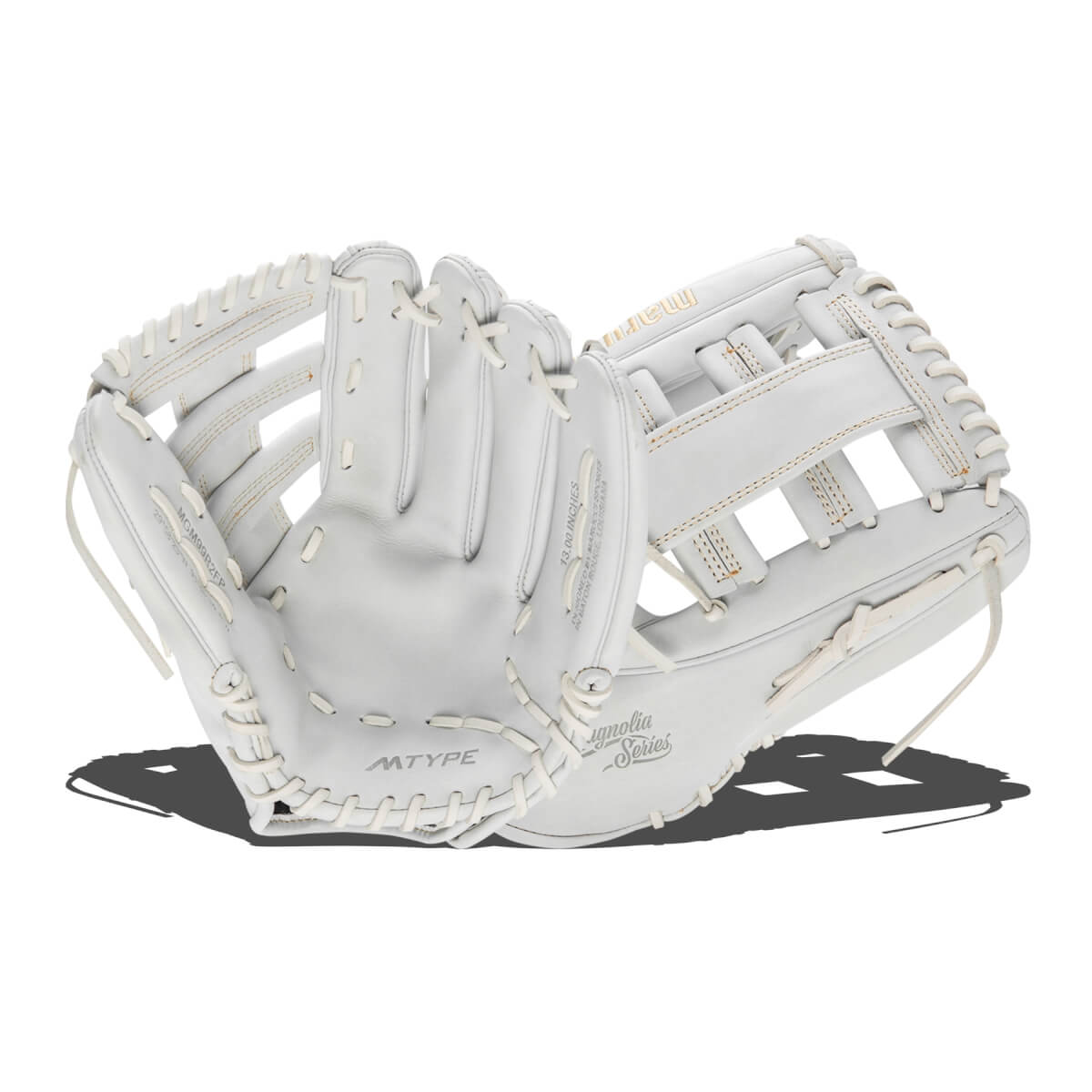 Marucci Magnolia 13" Fastpitch Softball Glove: MFGMGM99R2FP-W: Image #437181